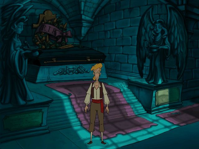 Monkey Island game
The Curse of Monkey Island
Guybrush Threepwood adventure
humorous puzzle games
adventure games with cartoon graphics
point and click adventure
comedy adventure game
pirate adventure game
SVGA graphic games
games with voice-overs
Full Throttle interface
interactive object games
cursed ring storyline
save Elaine game
archenemy LeChuck
game difficulty levels
Elaine gold statue
pirate themed adventure
classic adventure series
90s adventure games
LucasArts game
funny pirate games
treasure hunt