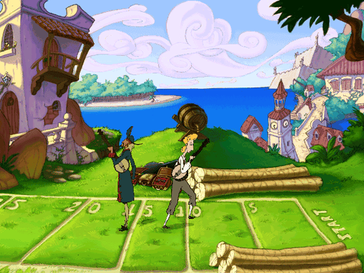 Monkey Island game
The Curse of Monkey Island
Guybrush Threepwood adventure
humorous puzzle games
adventure games with cartoon graphics
point and click adventure
comedy adventure game
pirate adventure game
SVGA graphic games
games with voice-overs
Full Throttle interface
interactive object games
cursed ring storyline
save Elaine game
archenemy LeChuck
game difficulty levels
Elaine gold statue
pirate themed adventure
classic adventure series
90s adventure games
LucasArts game
funny pirate games
treasure hunt