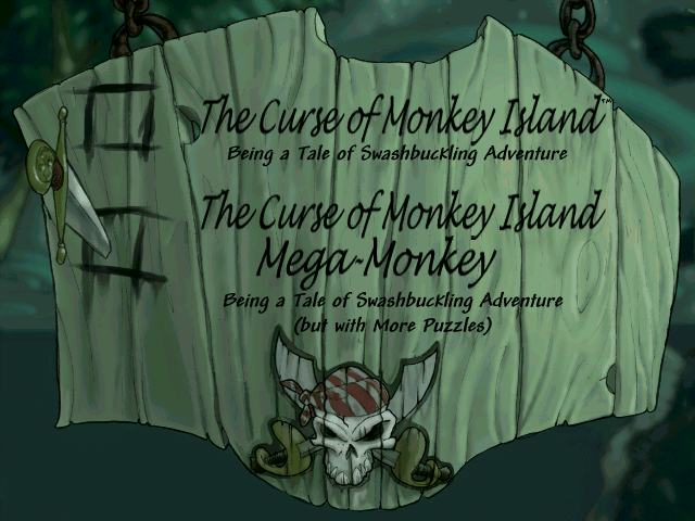 Monkey Island game
The Curse of Monkey Island
Guybrush Threepwood adventure
humorous puzzle games
adventure games with cartoon graphics
point and click adventure
comedy adventure game
pirate adventure game
SVGA graphic games
games with voice-overs
Full Throttle interface
interactive object games
cursed ring storyline
save Elaine game
archenemy LeChuck
game difficulty levels
Elaine gold statue
pirate themed adventure
classic adventure series
90s adventure games
LucasArts game
funny pirate games
treasure hunt