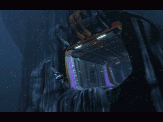 The entrance to the futuristic facility, resembling a portal to another world, is seamlessly built into the snowy rocky cliffside. Not even first-class shipping of Deadly Tide Disc 1-4 for Microsoft Windows PC could deliver you faster to such a stark boundary between nature and innovation.