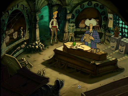 Monkey Island game
The Curse of Monkey Island
Guybrush Threepwood adventure
humorous puzzle games
adventure games with cartoon graphics
point and click adventure
comedy adventure game
pirate adventure game
SVGA graphic games
games with voice-overs
Full Throttle interface
interactive object games
cursed ring storyline
save Elaine game
archenemy LeChuck
game difficulty levels
Elaine gold statue
pirate themed adventure
classic adventure series
90s adventure games
LucasArts game
funny pirate games
treasure hunt