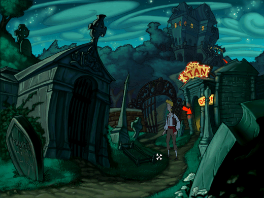 Monkey Island game
The Curse of Monkey Island
Guybrush Threepwood adventure
humorous puzzle games
adventure games with cartoon graphics
point and click adventure
comedy adventure game
pirate adventure game
SVGA graphic games
games with voice-overs
Full Throttle interface
interactive object games
cursed ring storyline
save Elaine game
archenemy LeChuck
game difficulty levels
Elaine gold statue
pirate themed adventure
classic adventure series
90s adventure games
LucasArts game
funny pirate games
treasure hunt