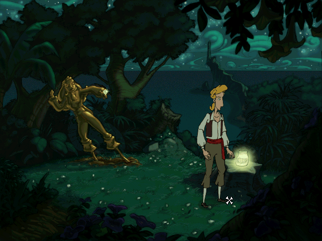 Monkey Island game
The Curse of Monkey Island
Guybrush Threepwood adventure
humorous puzzle games
adventure games with cartoon graphics
point and click adventure
comedy adventure game
pirate adventure game
SVGA graphic games
games with voice-overs
Full Throttle interface
interactive object games
cursed ring storyline
save Elaine game
archenemy LeChuck
game difficulty levels
Elaine gold statue
pirate themed adventure
classic adventure series
90s adventure games
LucasArts game
funny pirate games
treasure hunt
