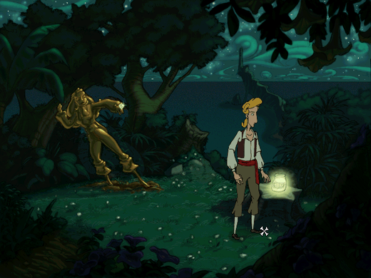 Monkey Island game
The Curse of Monkey Island
Guybrush Threepwood adventure
humorous puzzle games
adventure games with cartoon graphics
point and click adventure
comedy adventure game
pirate adventure game
SVGA graphic games
games with voice-overs
Full Throttle interface
interactive object games
cursed ring storyline
save Elaine game
archenemy LeChuck
game difficulty levels
Elaine gold statue
pirate themed adventure
classic adventure series
90s adventure games
LucasArts game
funny pirate games
treasure hunt
