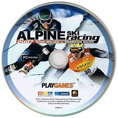 Alpine ski racing 2007 Microsoft Windows PC CD