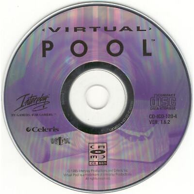 Virtual Pool Microsoft Windows PC CD