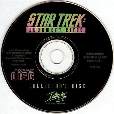 Star Trek Judgment Rites Limited Collector's Edition Microsoft Windows PC CD