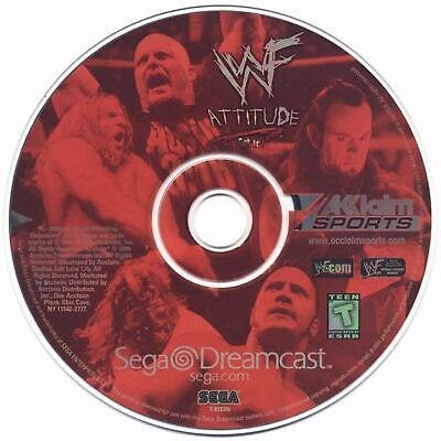 WWF Attitude Sega Dreamcast