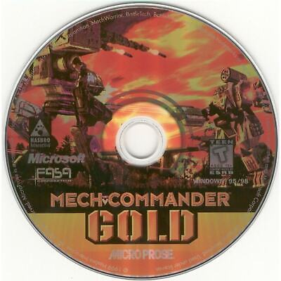 MechCommander Gold Microsoft Windows PC CD