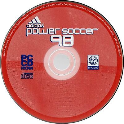 Adidas Power Soccer '98 Microsoft Windows PC CD