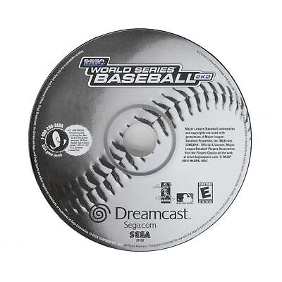 World Series Baseball 2K2 Sega Dreamcast