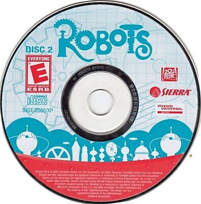 Robots Microsoft Windows PC CD