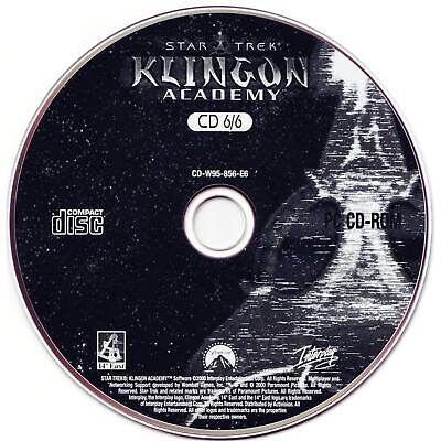 Star Trek - Klingon Academy Disc 6 Microsoft Windows PC CD