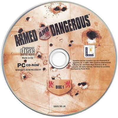 Armed and Dangerous Microsoft Windows PC CD