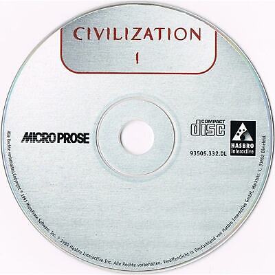 Sid Meier's Civilization Microsoft Windows PC CD