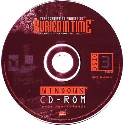 Journeyman Project 2 Buried In Time Disc 3 Microsoft Windows PC CD