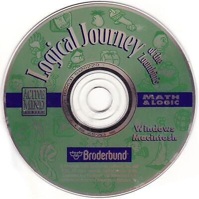 Logical Journey of the Zoombinis Deluxe Microsoft Windows PC CD