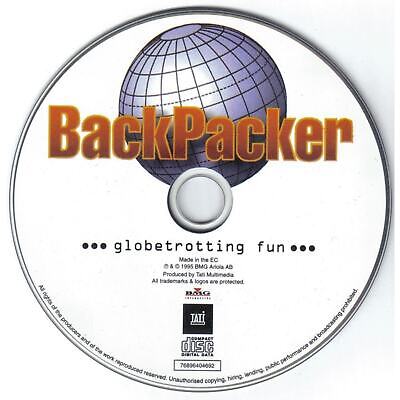 Backpacker 1995 Microsoft Windows PC CD