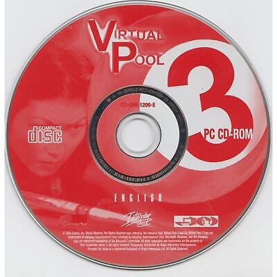 Virtual Pool 3 Microsoft Windows PC CD