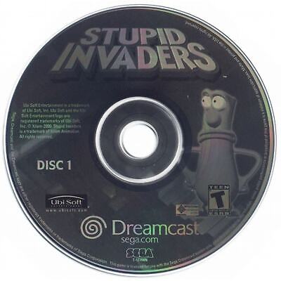 Stupid Invaders Sega Dreamcast