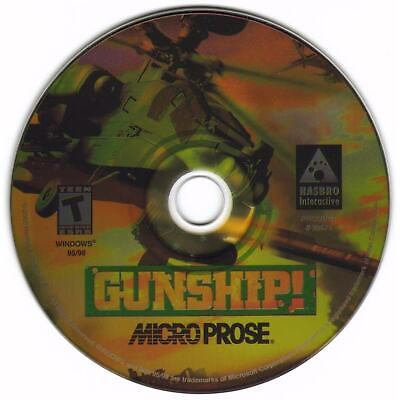 Gunship! Microsoft Windows PC CD