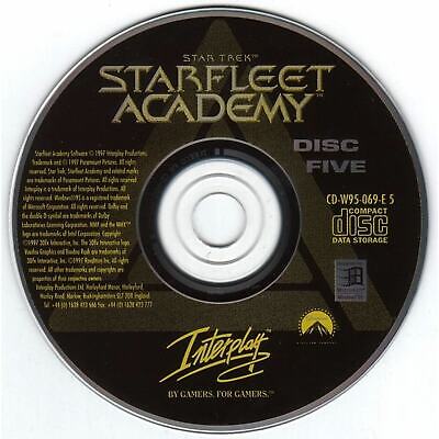 Star Trek - Starfleet Academy Disc 5 Microsoft Windows PC CD