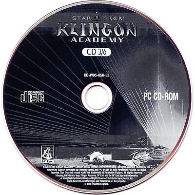 Star Trek - Klingon Academy Disc 3 Microsoft Windows PC CD