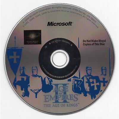 Age Of Empires II The Age Of Kings Microsoft Windows PC CD