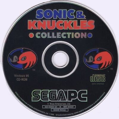 Sonic Knuckles Collection Microsoft Windows PC CD