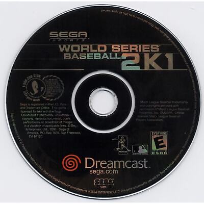 World Series Baseball 2K1 Sega Dreamcast