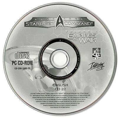 Star Trek Starfleet Command II Empires at War (Disc 2) Microsoft Windows PC CD