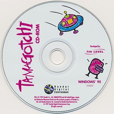 Tamagotchi for Windows 95 Microsoft Windows PC CD