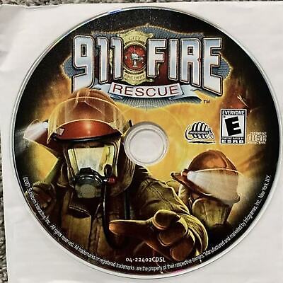 911 Fire Rescue (2001) Microsoft Windows PC CD