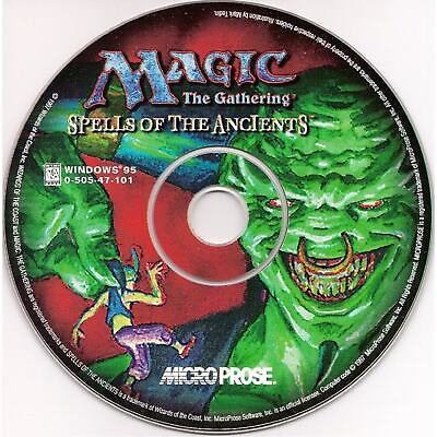 Magic The Gathering Spells of the Ancients Microsoft Windows PC CD