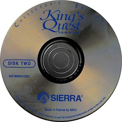 King's Quest - Collector's Edition Disc 2 Microsoft Windows PC CD