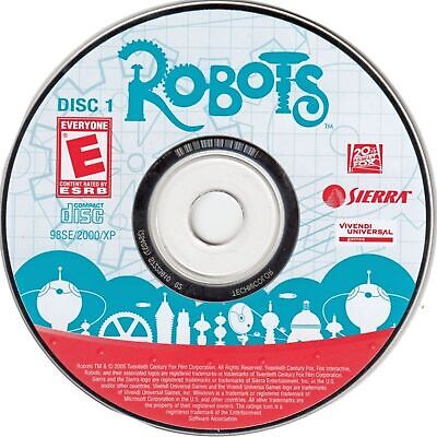 Robots Microsoft Windows PC CD