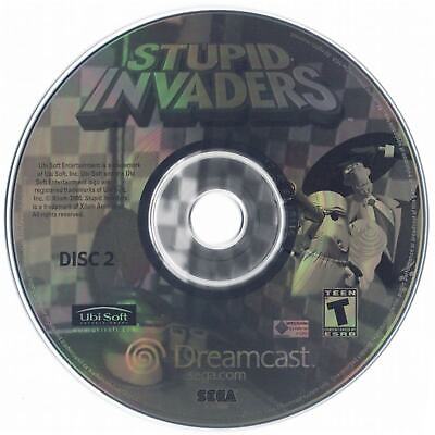 Stupid Invaders Sega Dreamcast