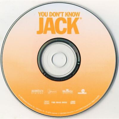 YOU DON'T KNOW JACK, Volume 2 Microsoft Windows PC CD