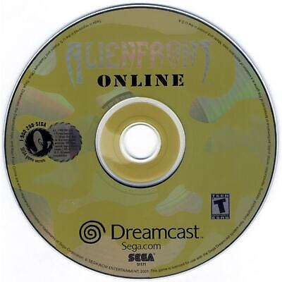 Alien Front Online Sega Dreamcast