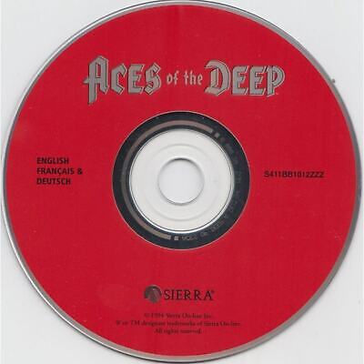 Aces of the Deep Microsoft Windows PC CD