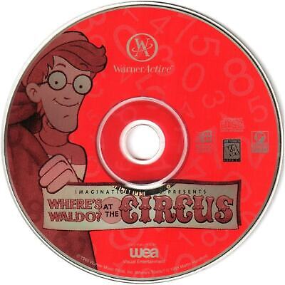 Where's Waldo At the Circus Microsoft Windows PC CD