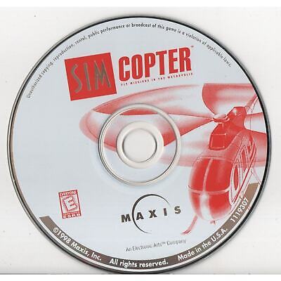 SimCopter Microsoft Windows PC CD