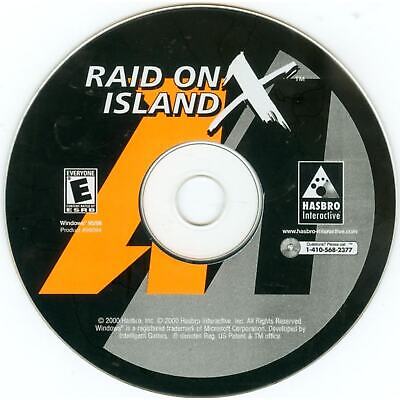 Action Man Raid on Island X Microsoft Windows PC CD