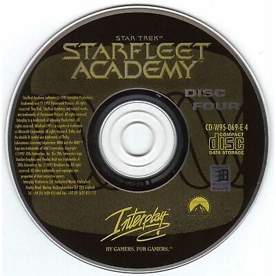 Star Trek - Starfleet Academy Disc 4 Microsoft Windows PC CD