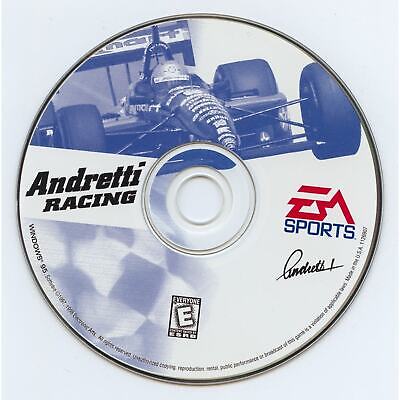 Andretti Racing Microsoft Windows PC CD