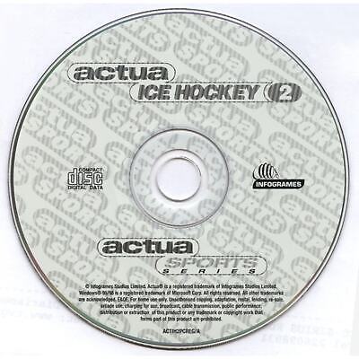 Actua Ice Hockey 2 Microsoft Windows PC CD