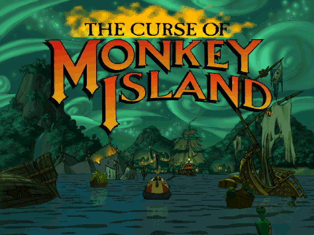 Monkey Island game
The Curse of Monkey Island
Guybrush Threepwood adventure
humorous puzzle games
adventure games with cartoon graphics
point and click adventure
comedy adventure game
pirate adventure game
SVGA graphic games
games with voice-overs
Full Throttle interface
interactive object games
cursed ring storyline
save Elaine game
archenemy LeChuck
game difficulty levels
Elaine gold statue
pirate themed adventure
classic adventure series
90s adventure games
LucasArts game
funny pirate games
treasure hunt