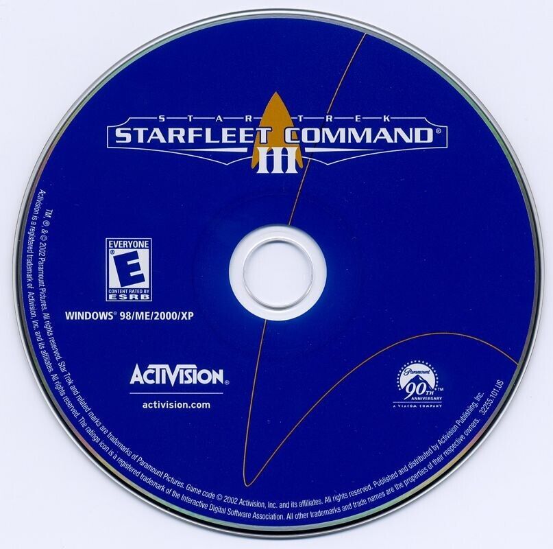 Star Trek - Starfleet Command III Microsoft Windows PC CD