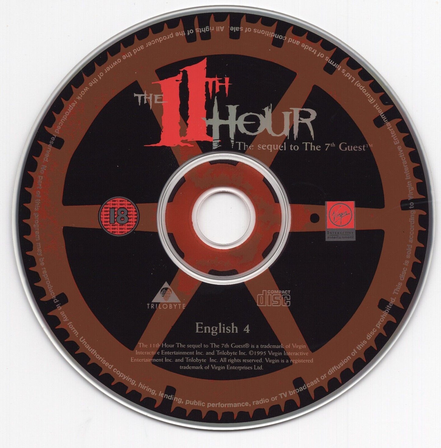 11TH Hour Disc 4 Microsoft Windows PC CD