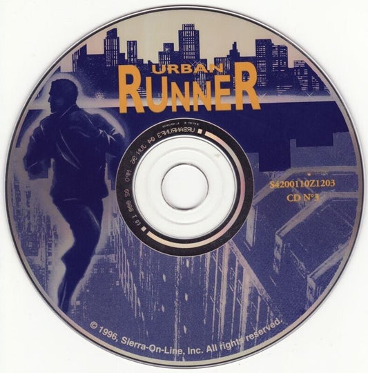 Urban Runner Disc 3 Microsoft Windows PC CD